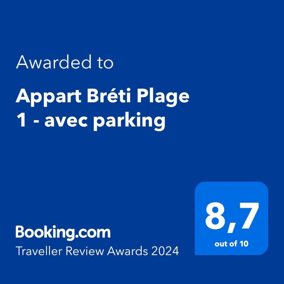 Appart Breti Plage 1 Avec Parking - 50M De La Plage Brétignolles-sur-Mer Eksteriør bilde
